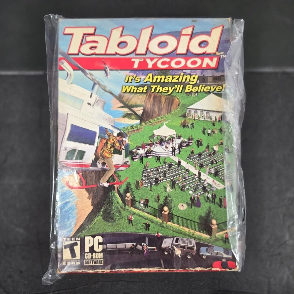 PC‎ Games Tycoon Lot - Tabloid, Marine Park, DinerTown, ER Mania